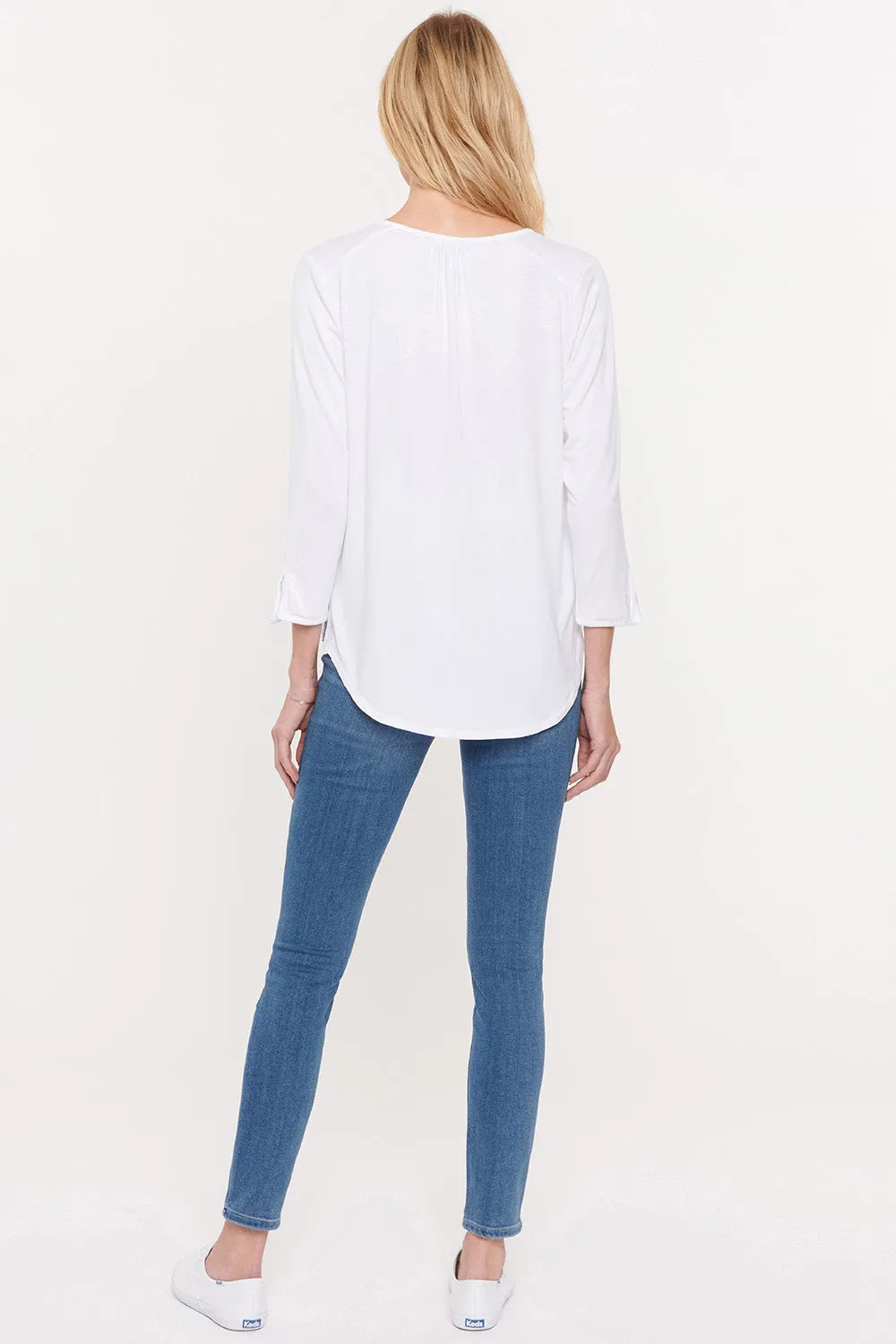 Perfect Tee - Optic White sold by NYDJ product image thumbnail 5