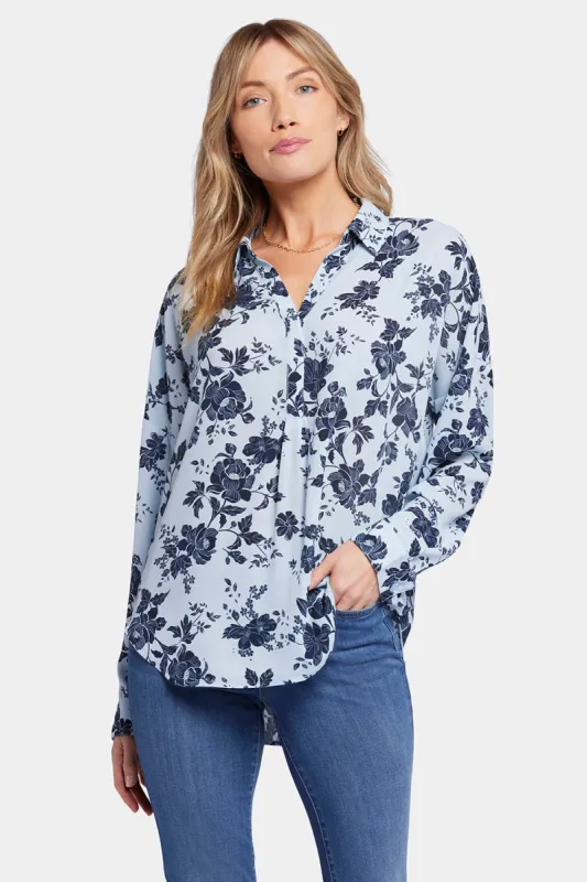 Becky Blouse - Rosemary Petals sold by NYDJ