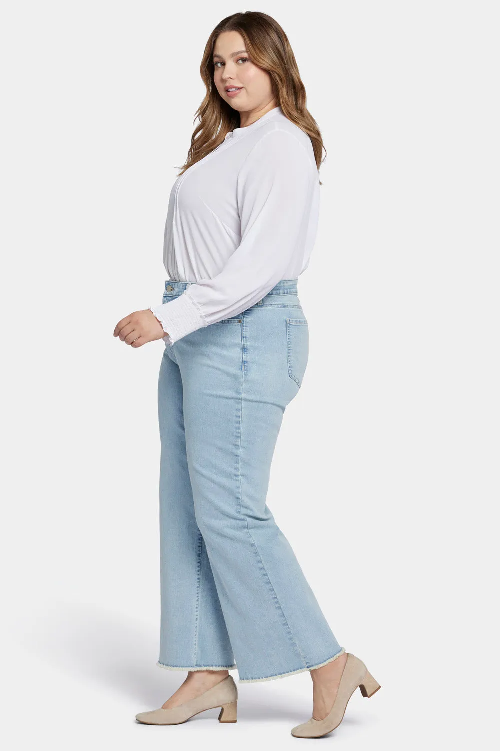 Teresa Wide Leg Ankle Jeans In Plus Size - Westminster sold by NYDJ product image thumbnail 5