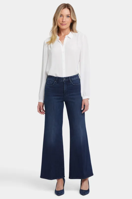 Mia Palazzo Ankle Jeans - Basin sold by NYDJ