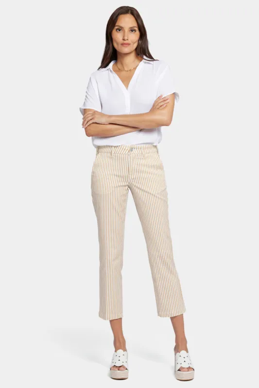 Straight Ankle Pants - Sunbird Stripe sold by NYDJ