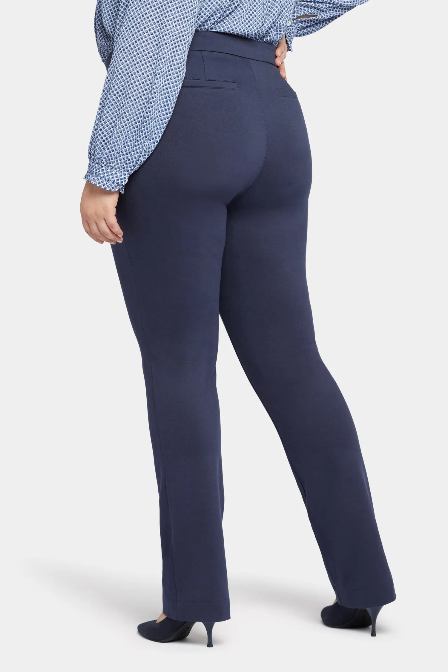 Slim Trouser Pants In Plus Size - Oxford Navy sold by NYDJ product image thumbnail 2