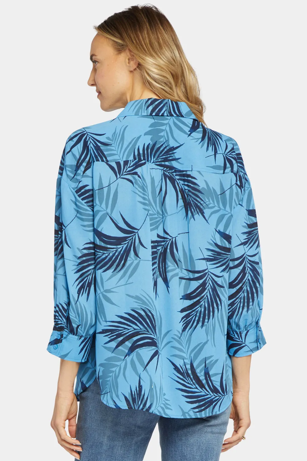Zoey Blouse - Lake Palm sold by NYDJ product image thumbnail 2