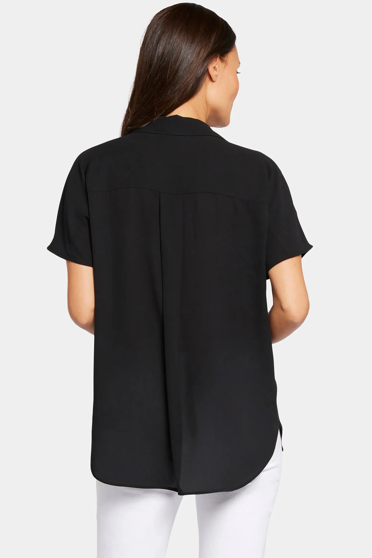 Becky Short Sleeved Blouse - Black sold by NYDJ product image thumbnail 2