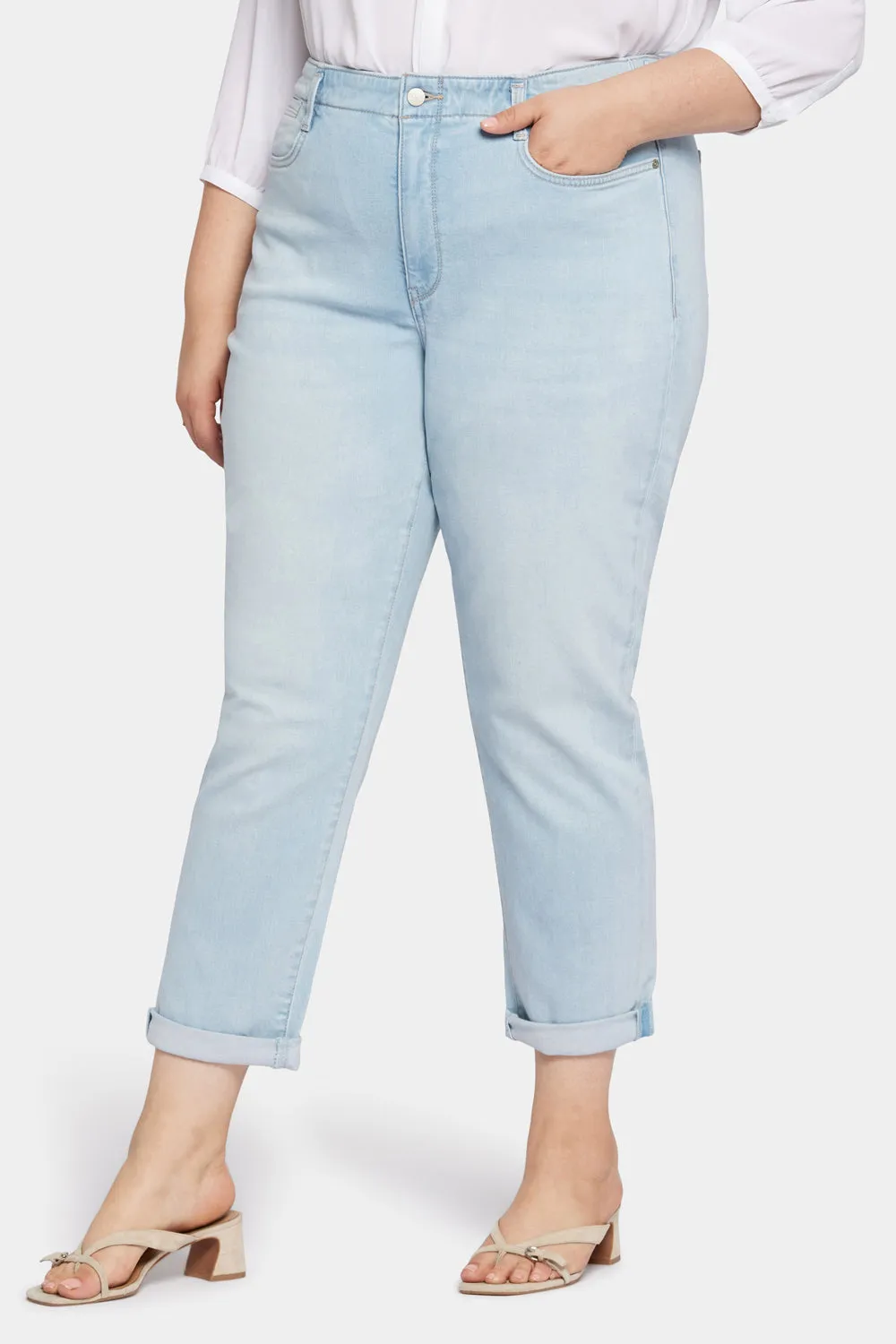 Margot Girlfriend Jeans In Plus Size - Brightside sold by NYDJ product image thumbnail 3