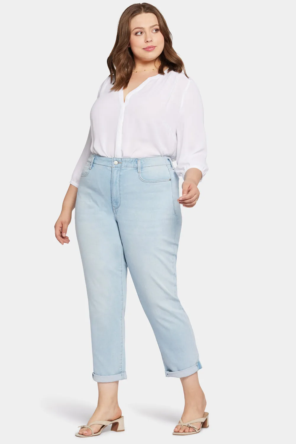 Margot Girlfriend Jeans In Plus Size - Brightside sold by NYDJ product image thumbnail 4