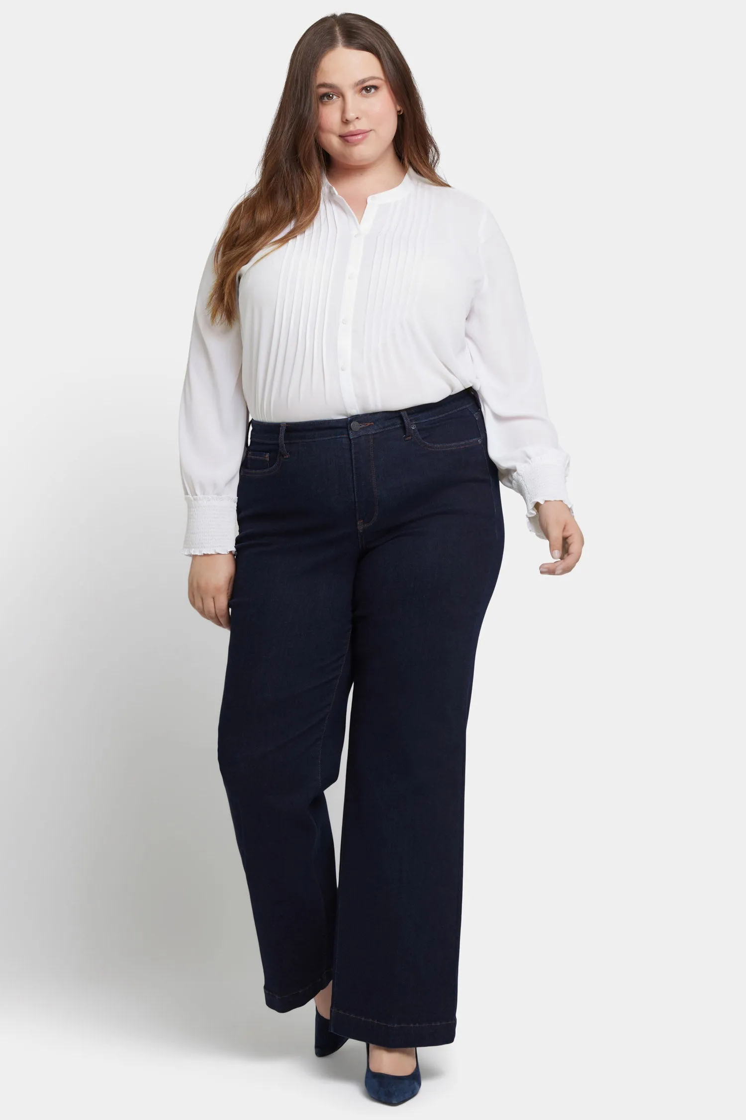 Teresa Wide Leg Jeans In Plus Size - Magical sold by NYDJ product image thumbnail 4