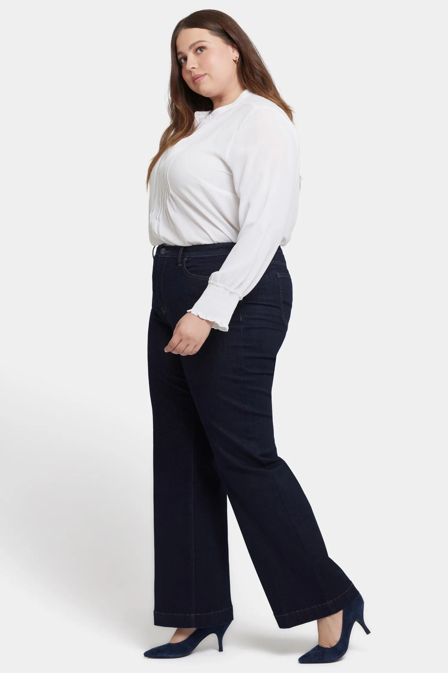 Teresa Wide Leg Jeans In Plus Size - Magical sold by NYDJ product image thumbnail 5