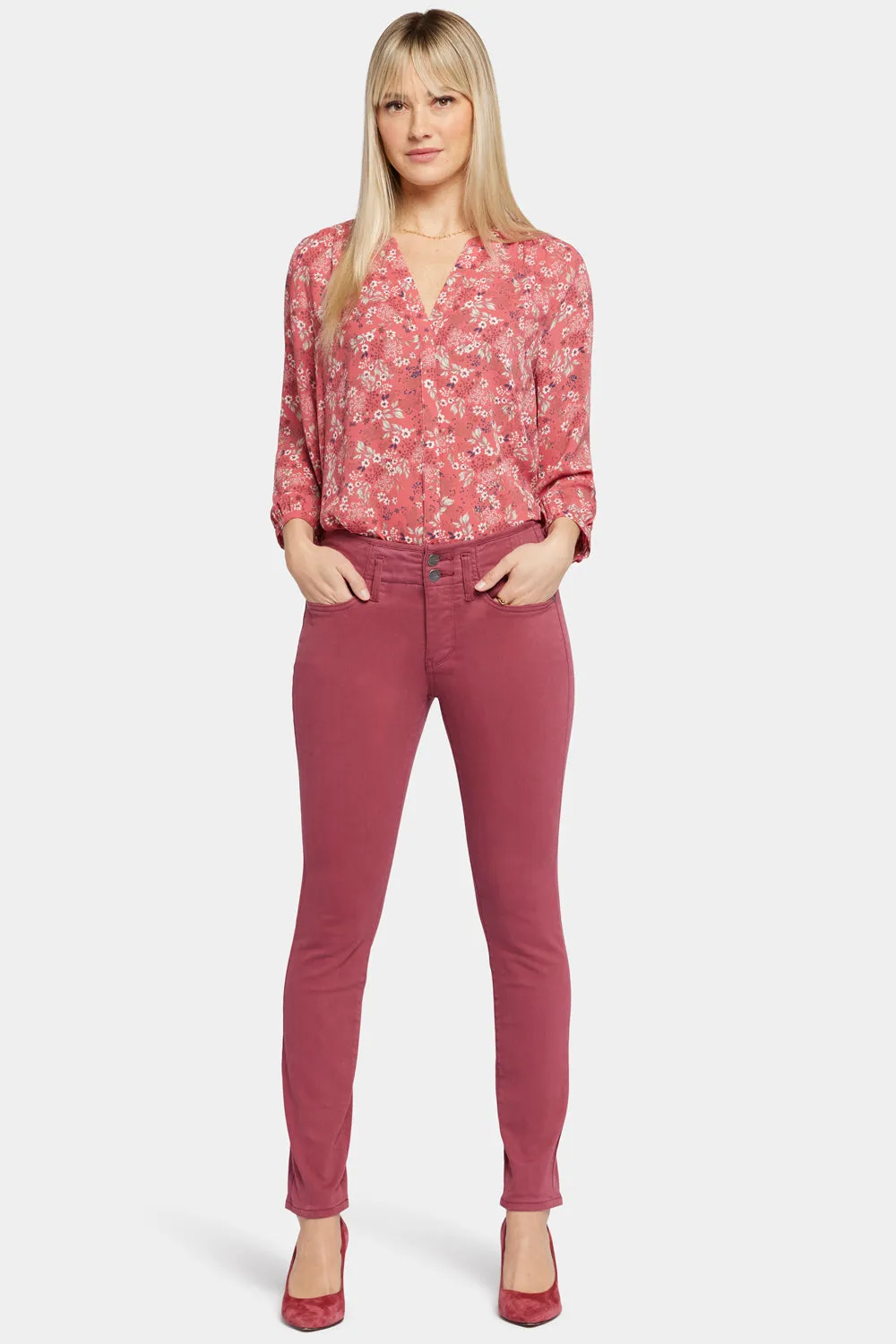 Ami Skinny Jeans - Cranberry Pie sold by NYDJ