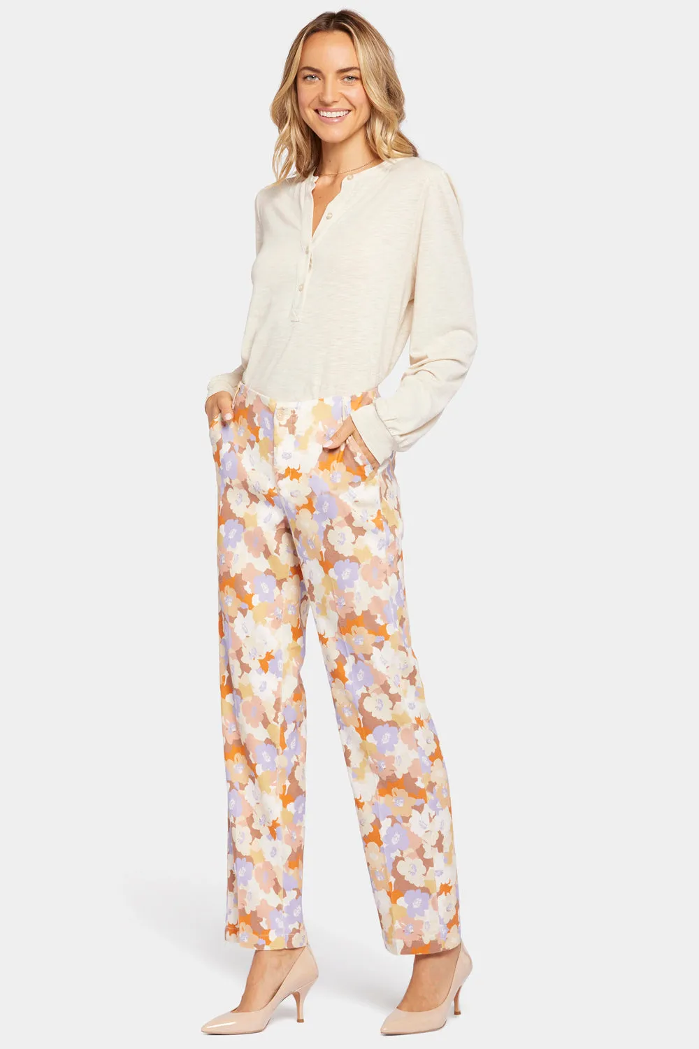 Marilyn Straight Pants - Sunset Grove sold by NYDJ product image thumbnail 5