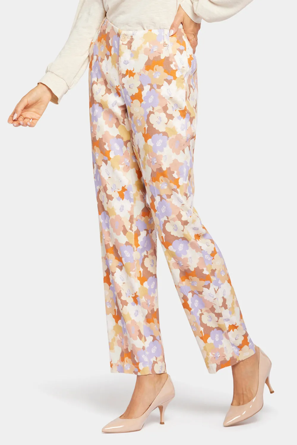 Marilyn Straight Pants - Sunset Grove sold by NYDJ product image thumbnail 3