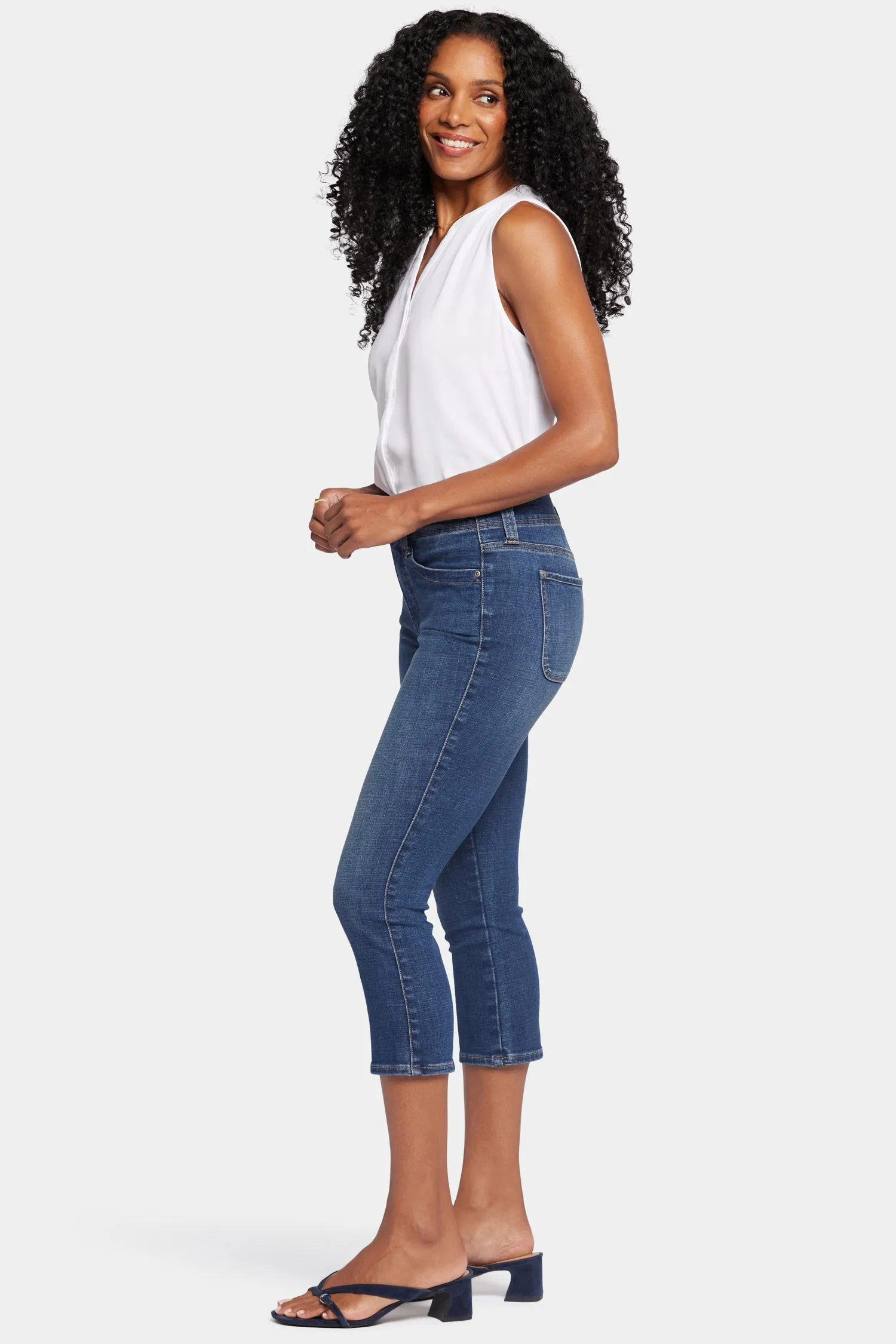 Ami Skinny Capri Jeans In Petite - Olympus sold by NYDJ product image thumbnail 5