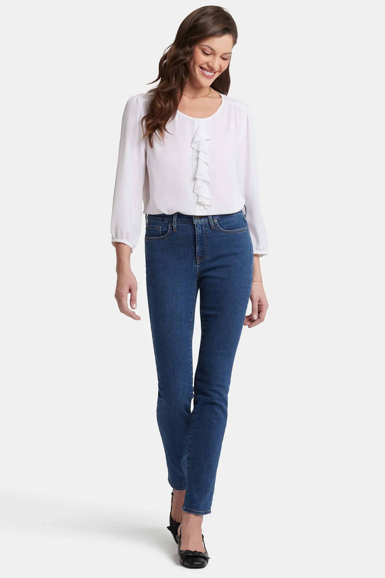 Sheri Slim Jeans - Batik Blue sold by NYDJ