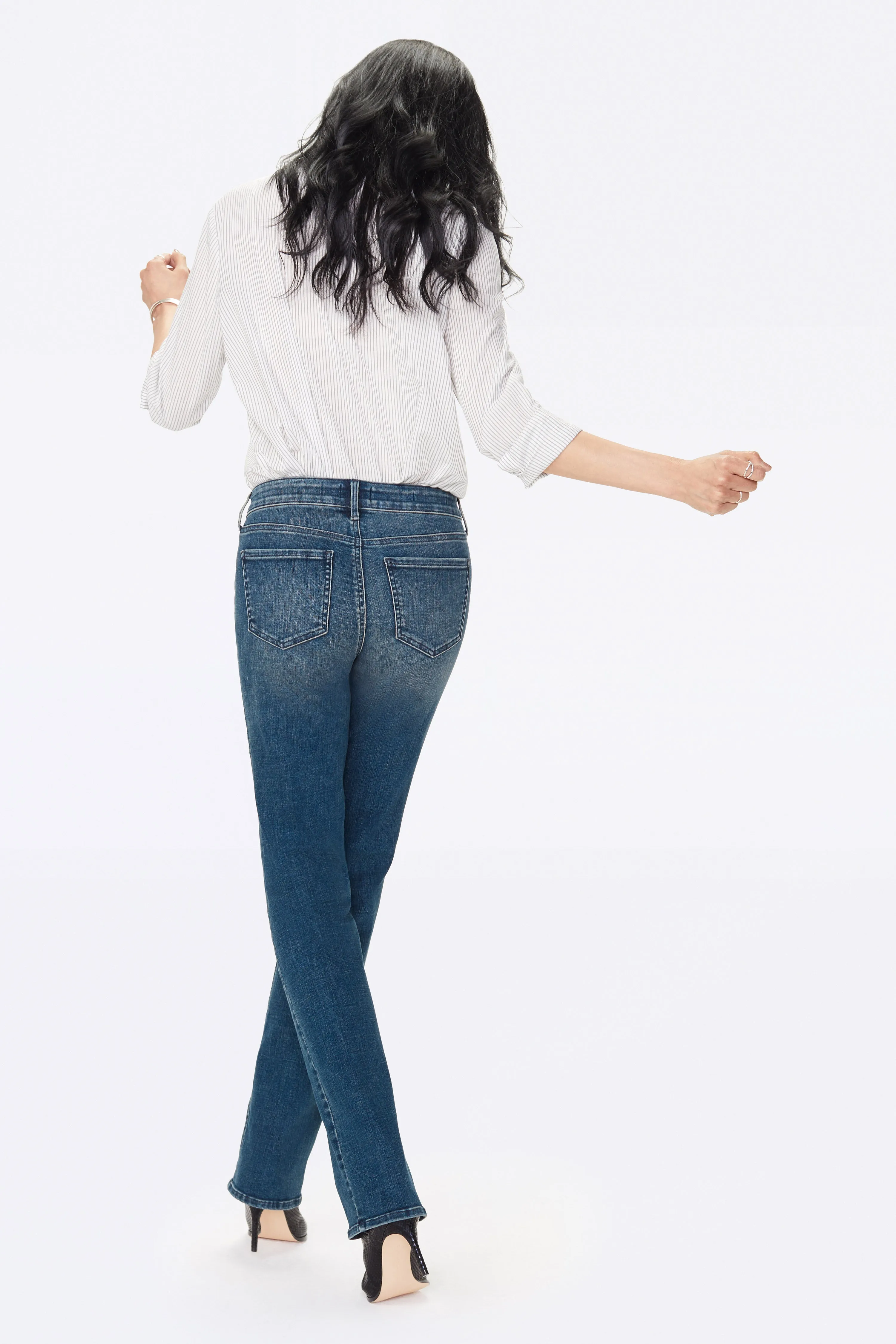 Marilyn Straight Jeans - Lombard sold by NYDJ product image thumbnail 3