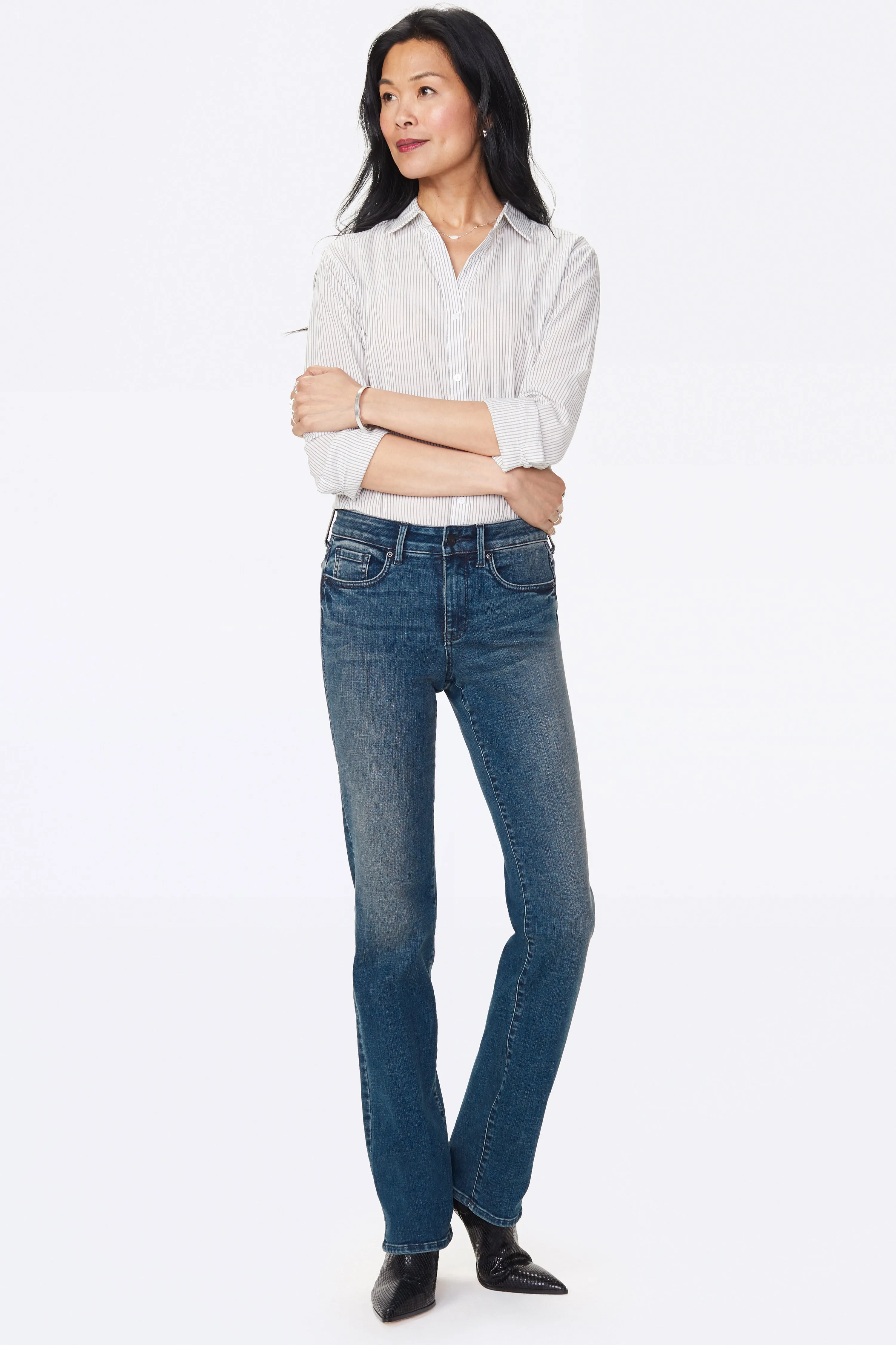 Marilyn Straight Jeans - Lombard sold by NYDJ product image thumbnail 4