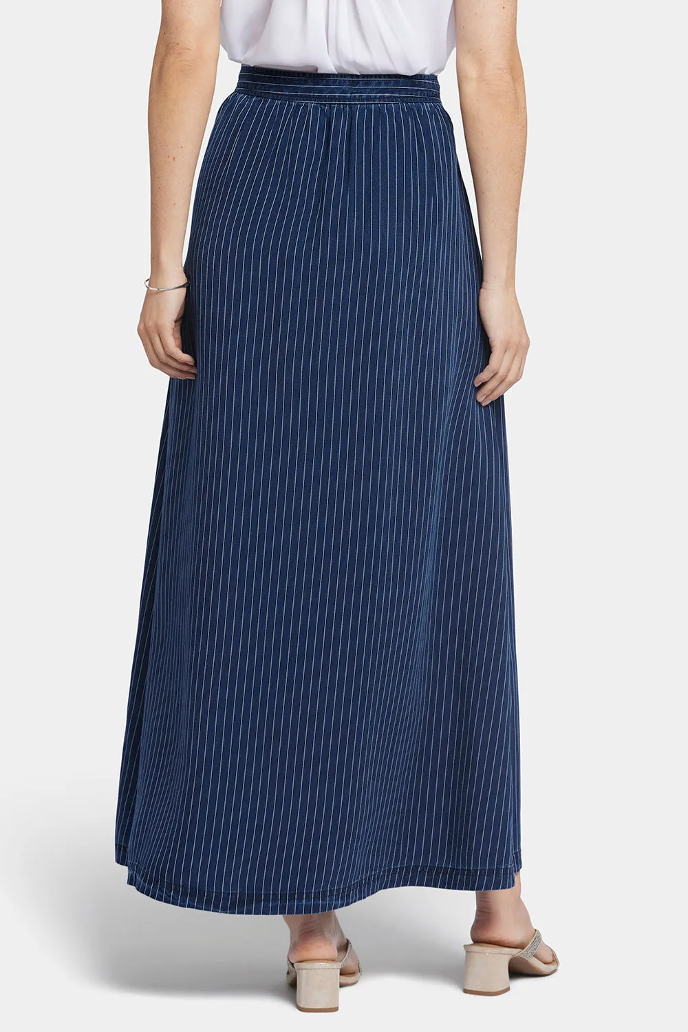 Button-Front Maxi Skirt - Dark Ocean sold by NYDJ product image thumbnail 2