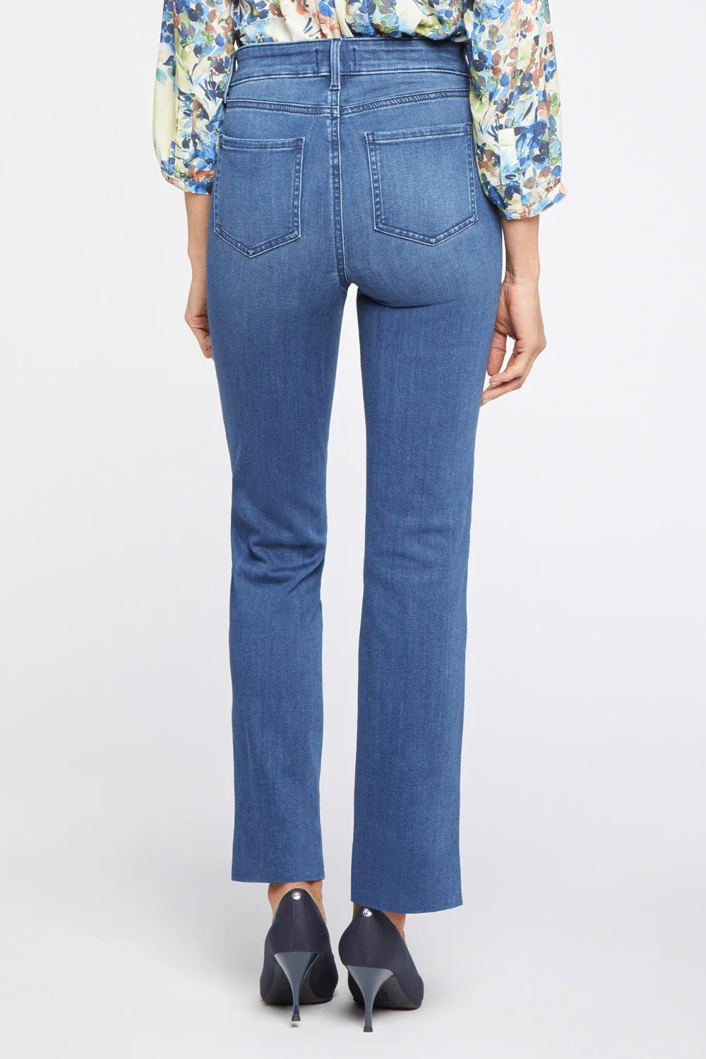 Marilyn Straight Jeans In Petite - Rendezvous sold by NYDJ product image thumbnail 2