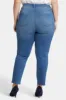 Marilyn Straight Ankle Jeans In Plus Size - Azure Wave sold by NYDJ