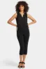 Dakota Crop Pull-On Jeans  - Overdye Black sold by NYDJ