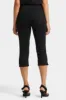 Dakota Crop Pull-On Jeans  - Overdye Black sold by NYDJ