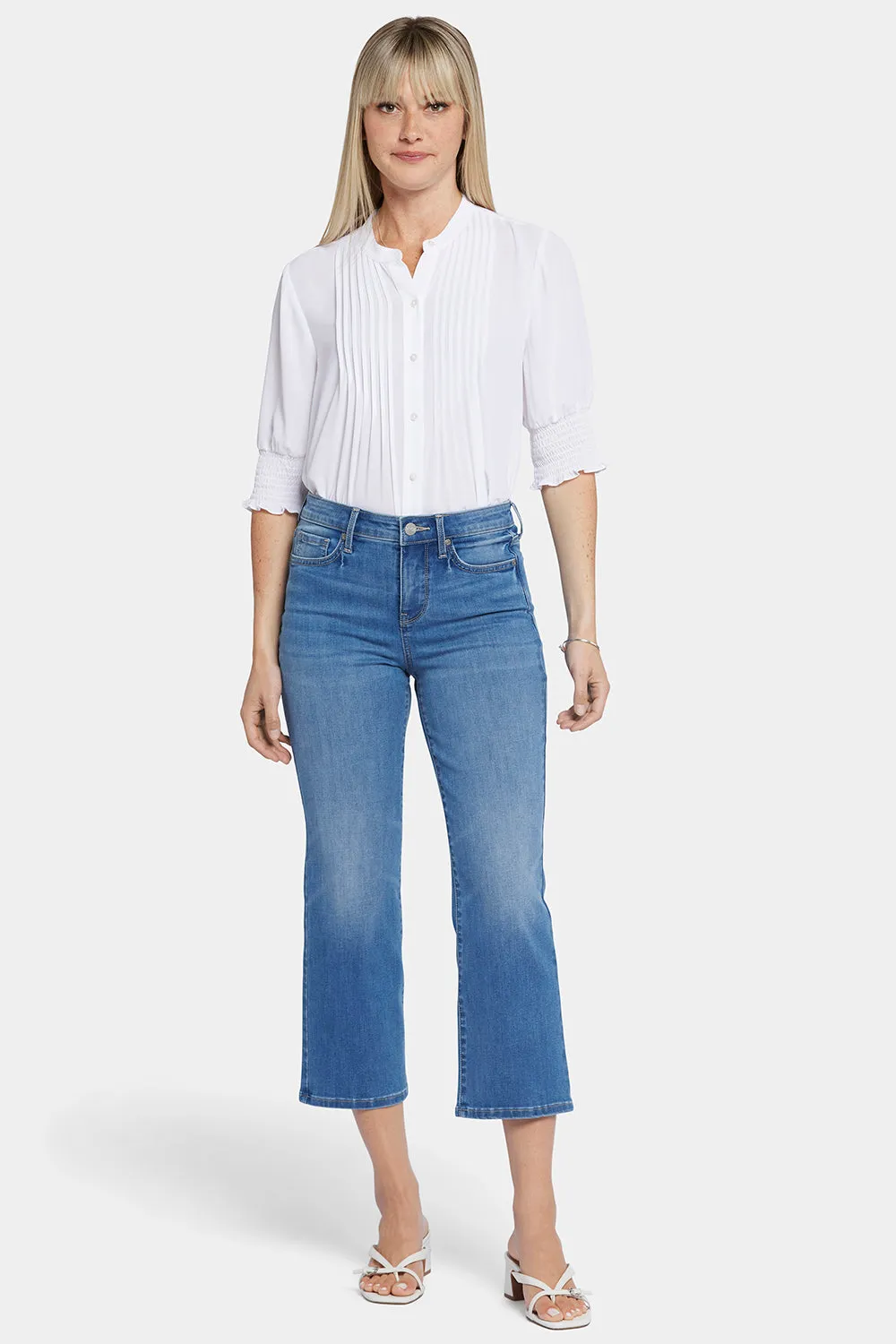 Relaxed Piper Crop Jeans - Blue Water sold by NYDJ