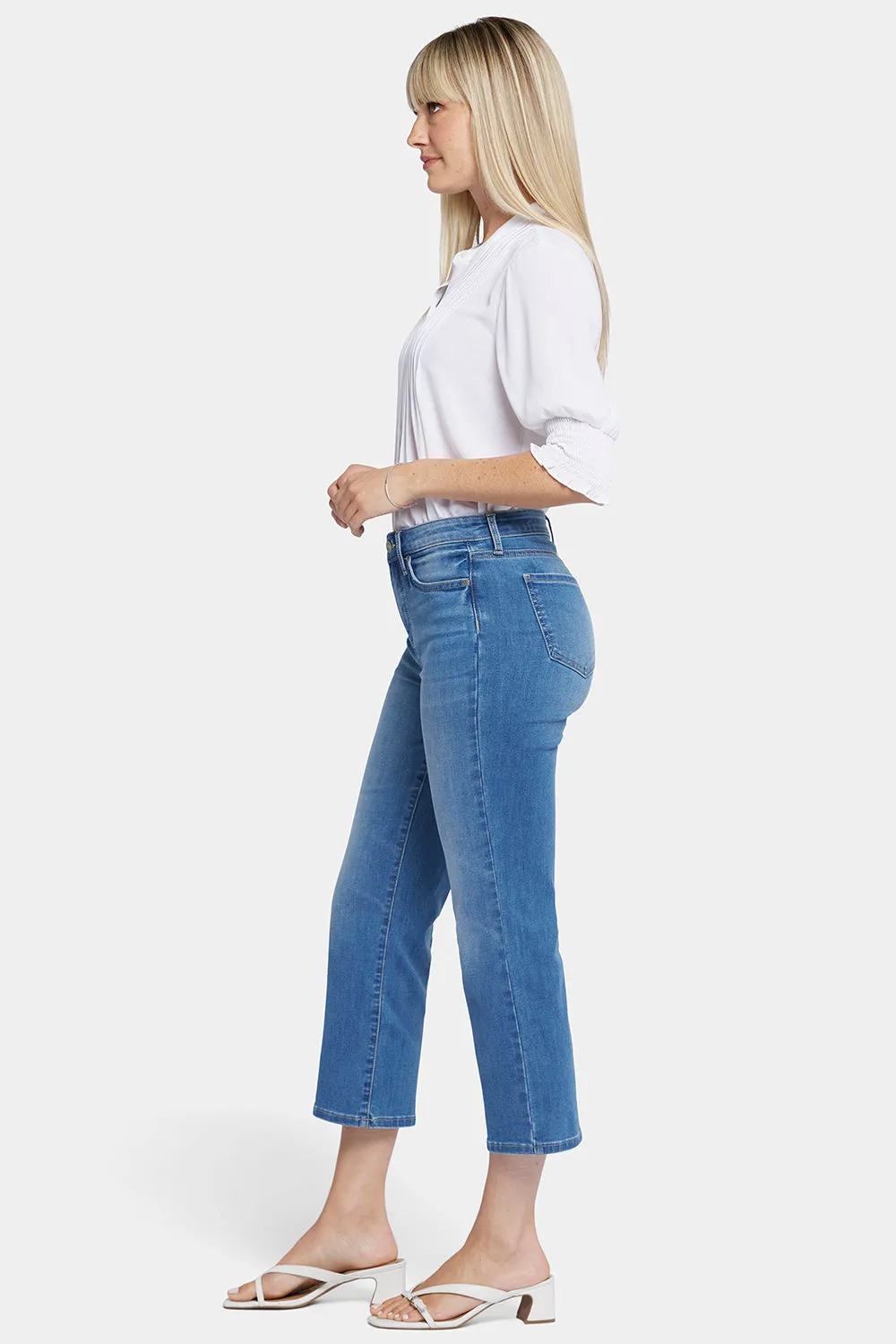Relaxed Piper Crop Jeans - Blue Water sold by NYDJ product image thumbnail 5