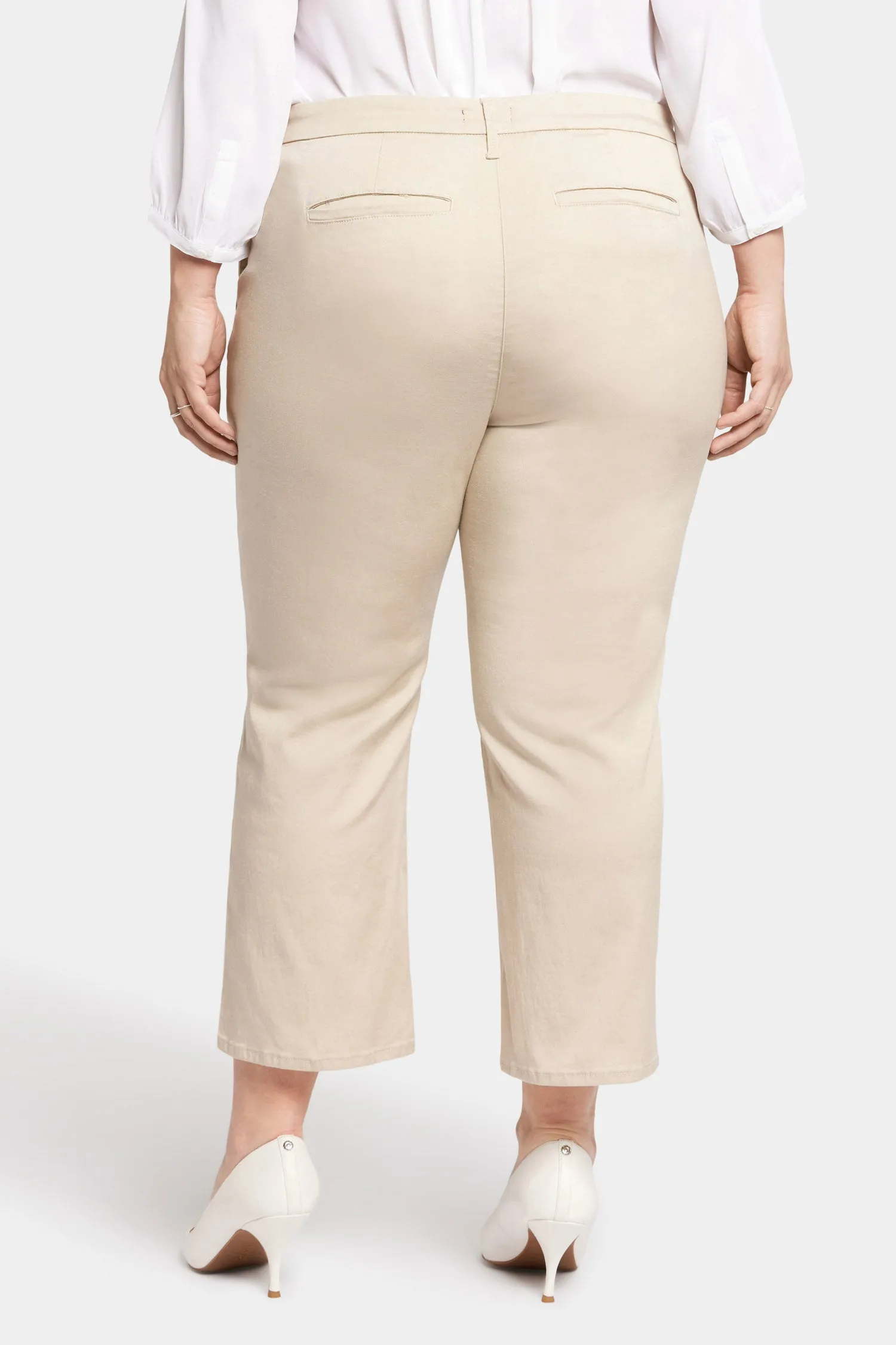 Piper Trouser Pants In Plus Size - Feather sold by NYDJ product image thumbnail 2