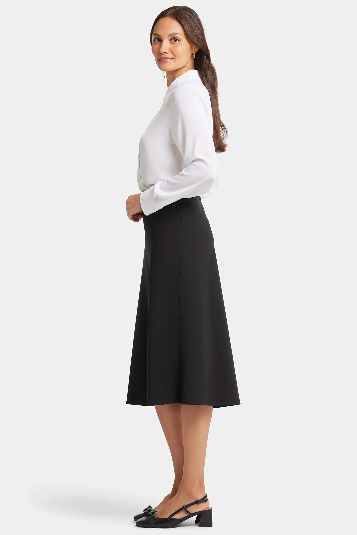 Midi Skirt - Black sold by NYDJ product image thumbnail 5