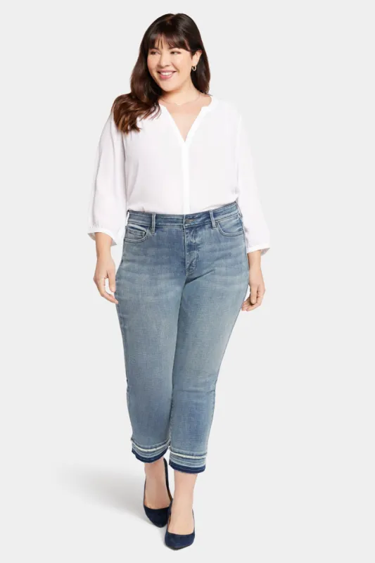 Marilyn Straight Ankle Jeans In Plus Size - Fantasy sold by NYDJ