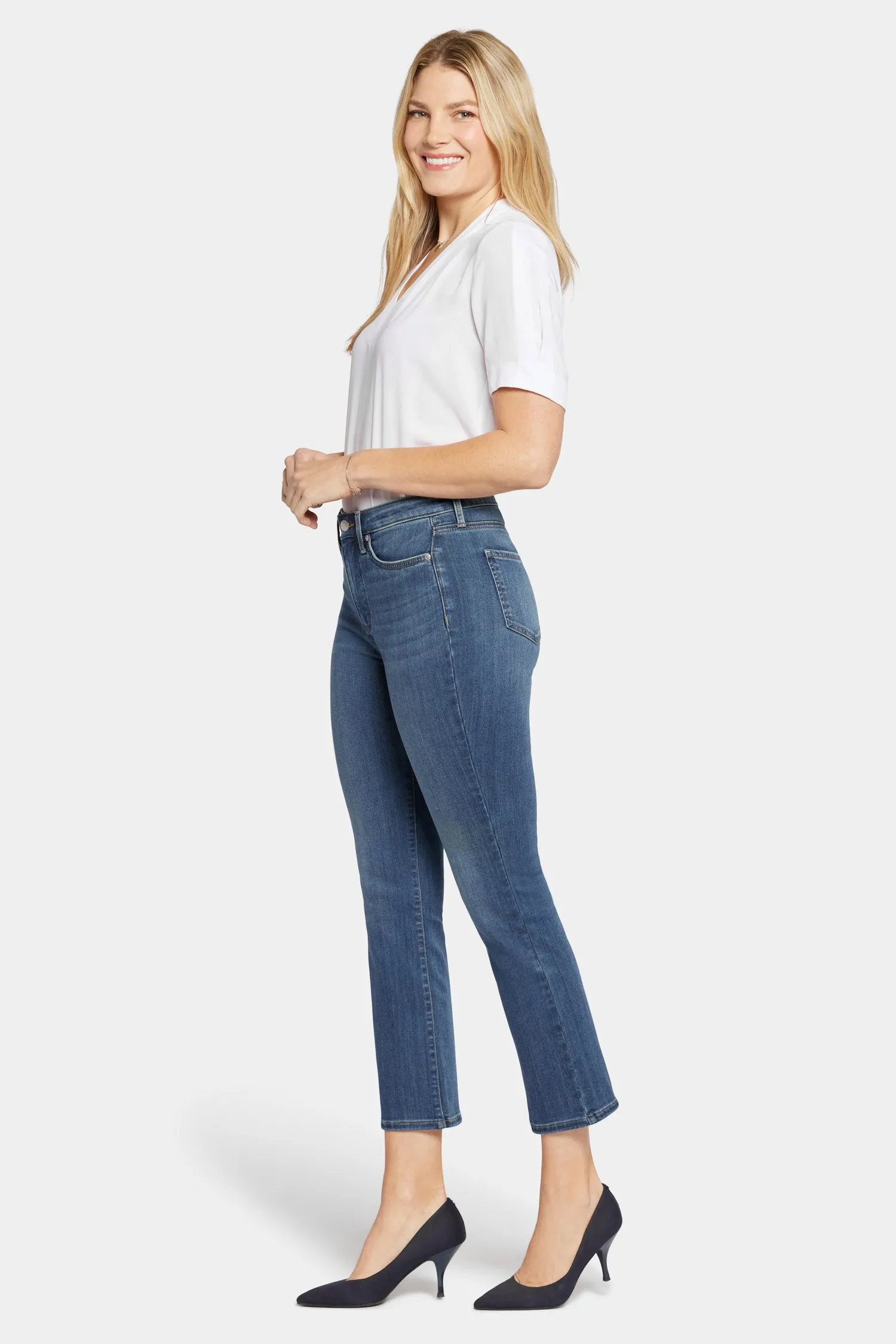 Slim Bootcut Ankle Jeans - Serendipity sold by NYDJ product image thumbnail 5