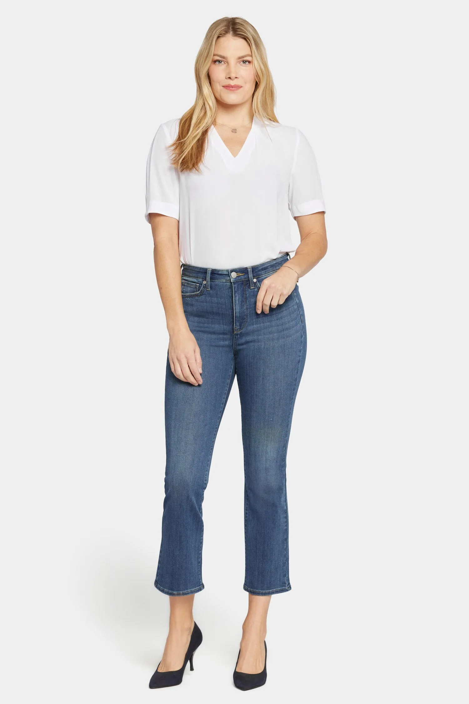 Slim Bootcut Ankle Jeans - Serendipity sold by NYDJ product image thumbnail 4