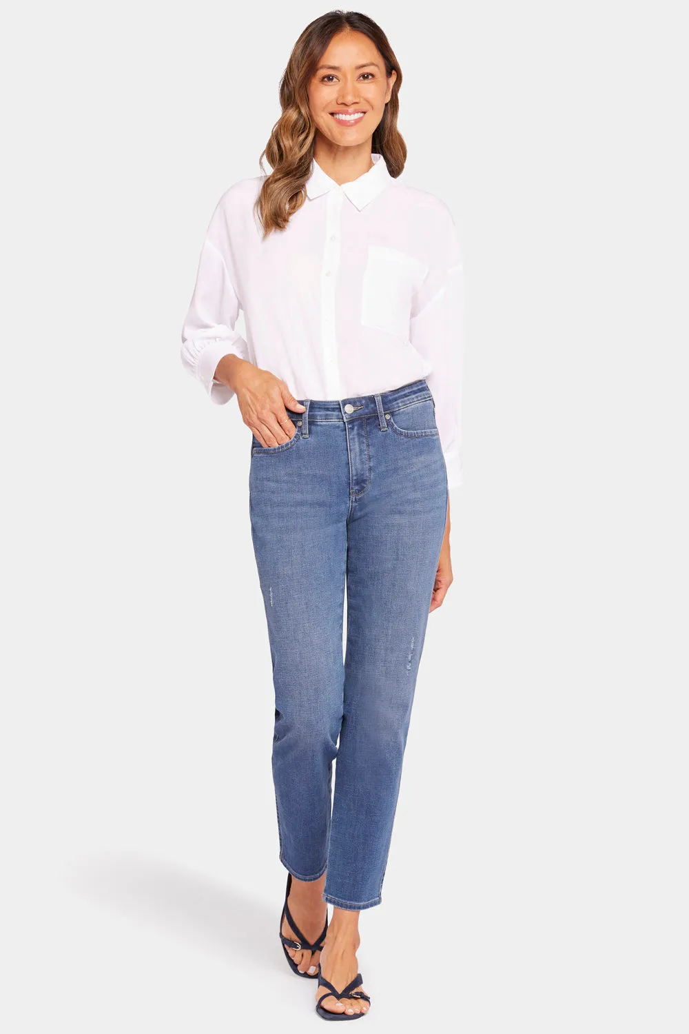 Stella Tapered Ankle Jeans - Adore sold by NYDJ