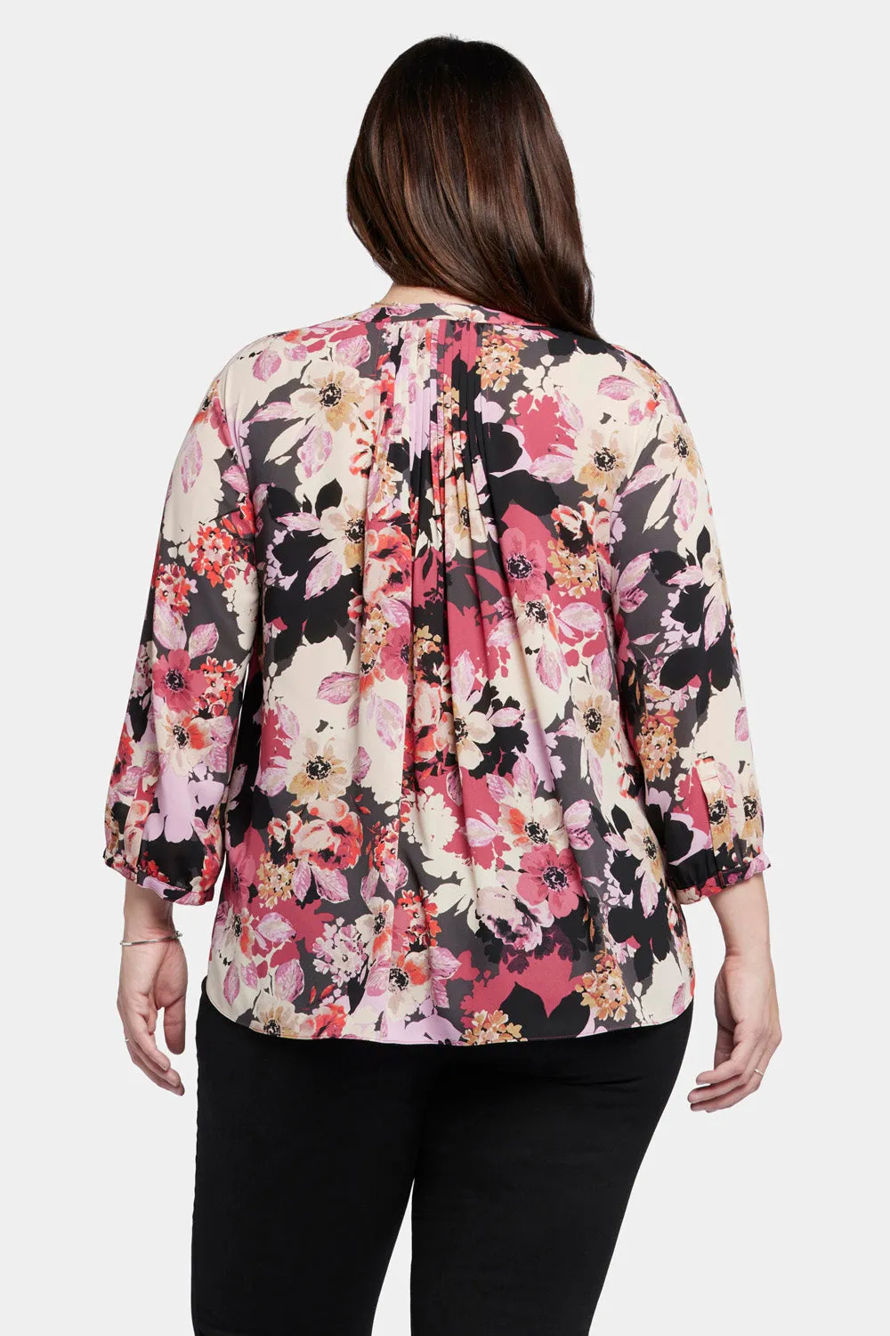 Pintuck Blouse In Plus Size - Helena sold by NYDJ product image thumbnail 2