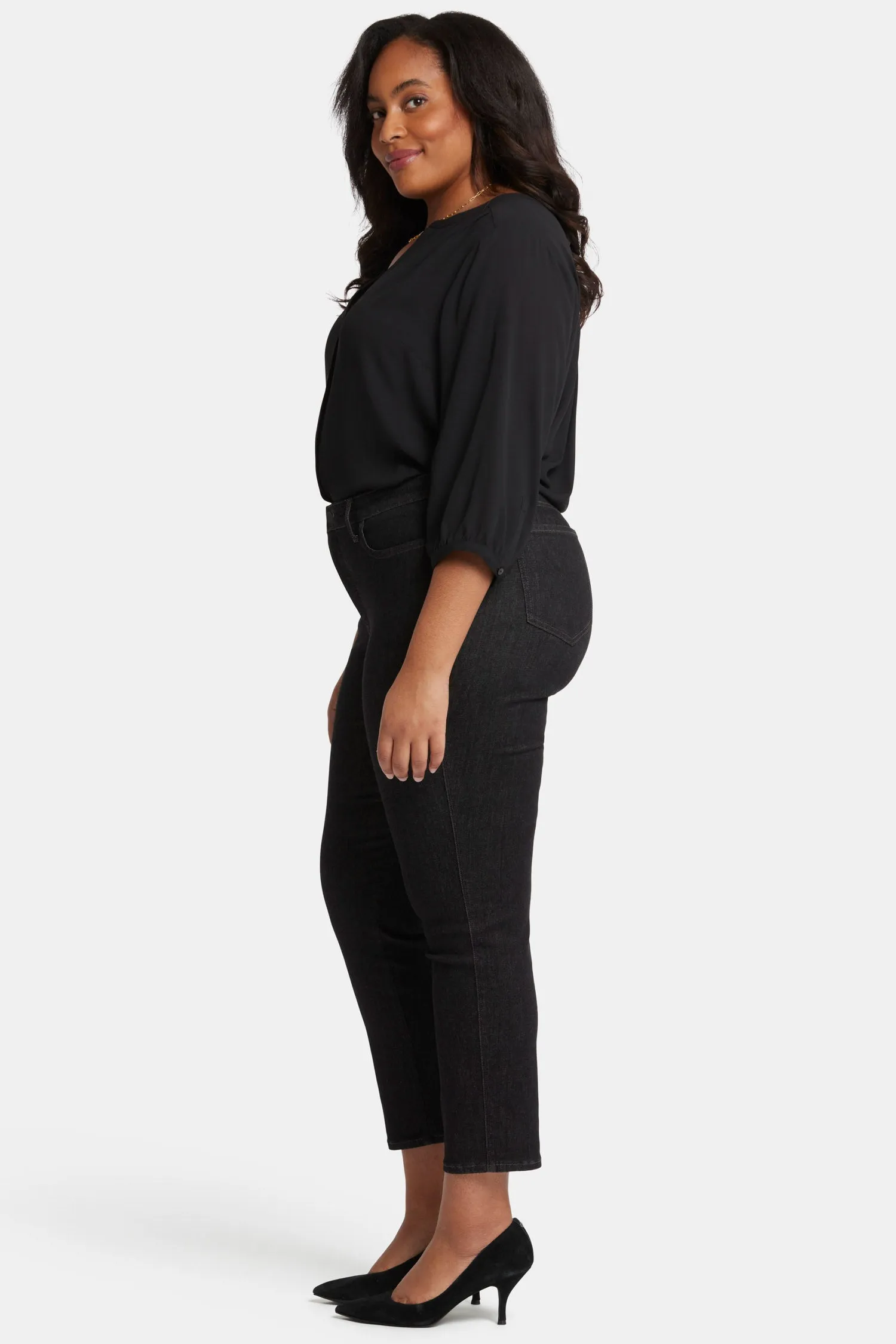 Stella Tapered Ankle Jeans In Plus Size - Eternity sold by NYDJ product image thumbnail 5