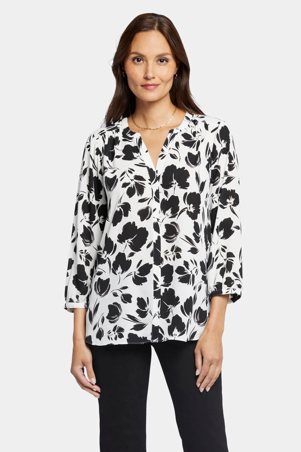 Pintuck Blouse - Campanil sold by NYDJ product image thumbnail 4