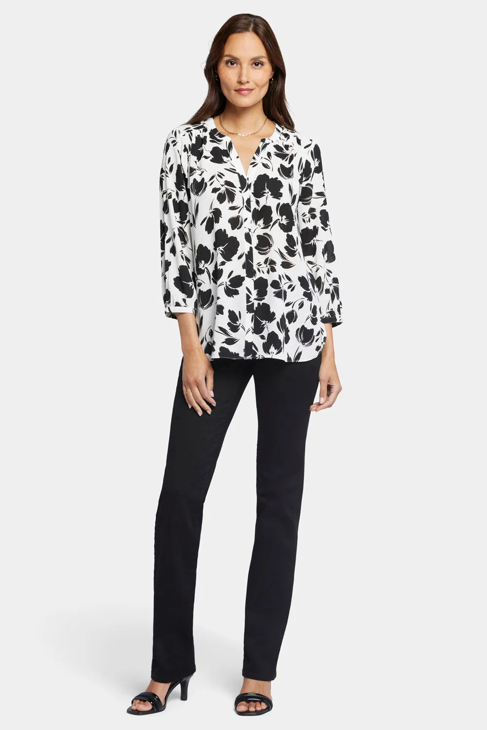 Pintuck Blouse - Campanil sold by NYDJ product image thumbnail 5