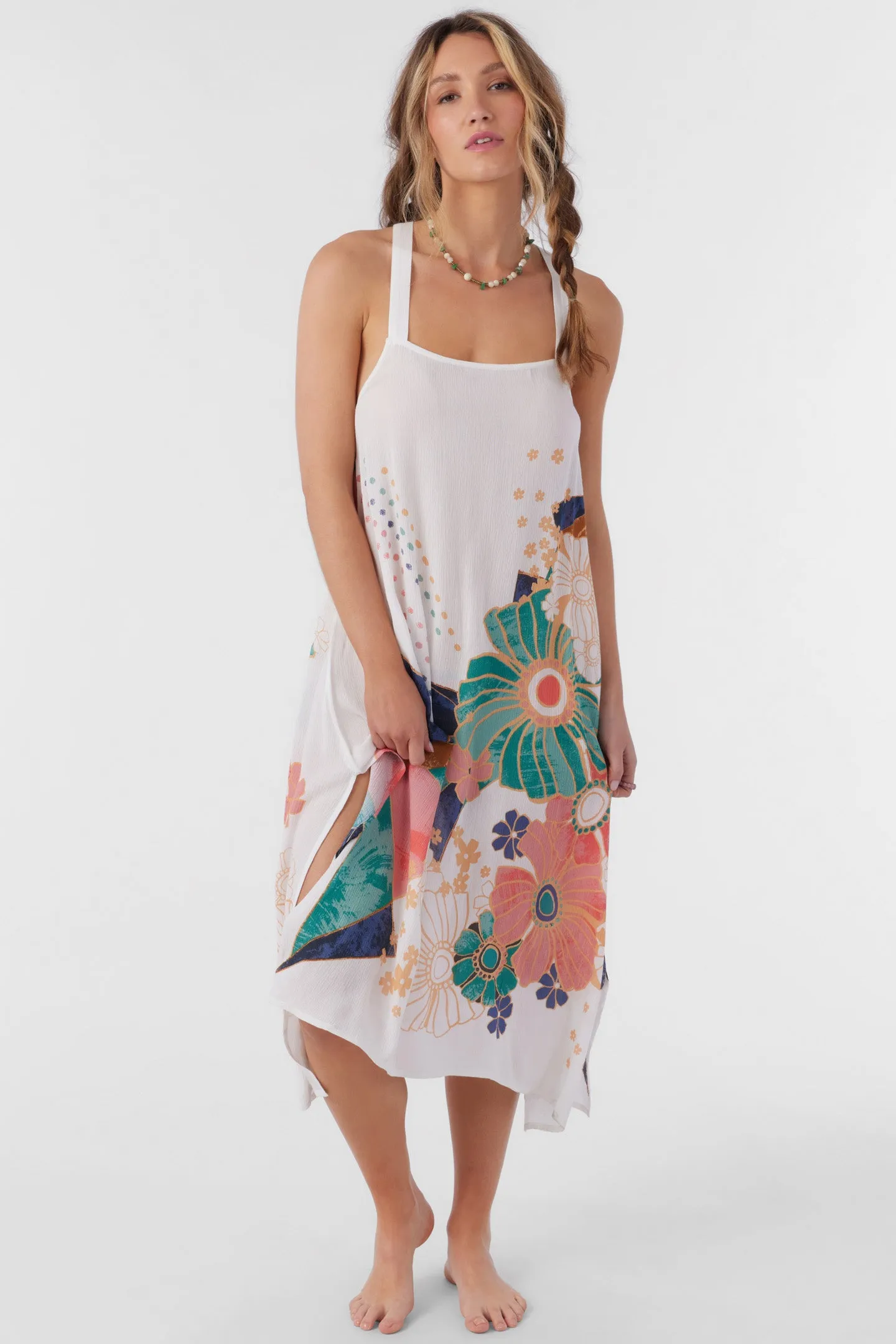 MIRANDA JADIA FLORAL MIDI COVER-UP DRESS sold by O'Neill product image thumbnail 3