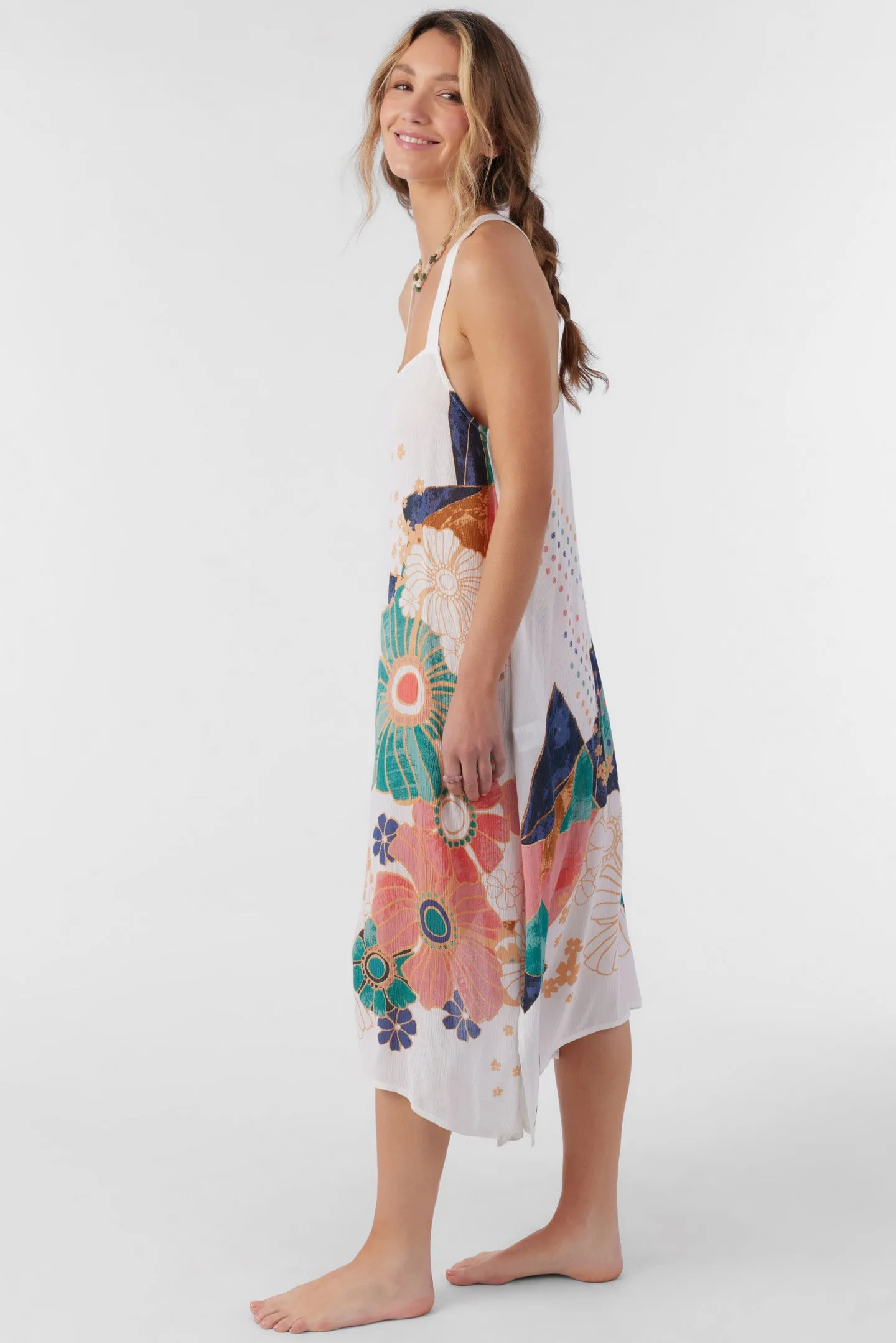 MIRANDA JADIA FLORAL MIDI COVER-UP DRESS sold by O'Neill product image thumbnail 4