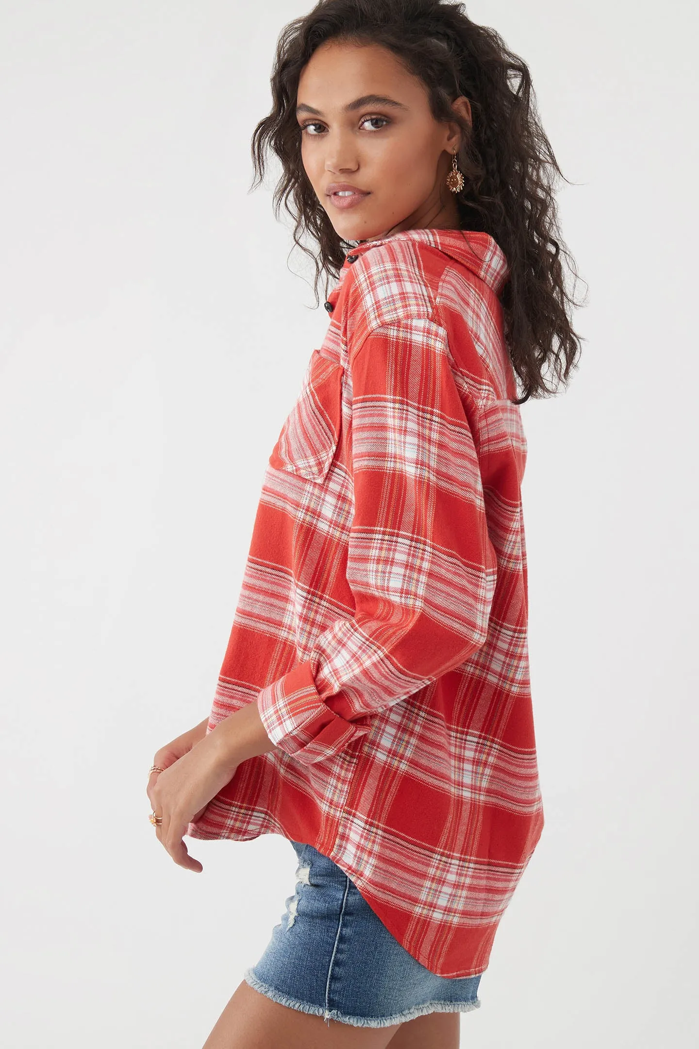 LOGAN FLANNEL TOP sold by O'Neill product image thumbnail 5