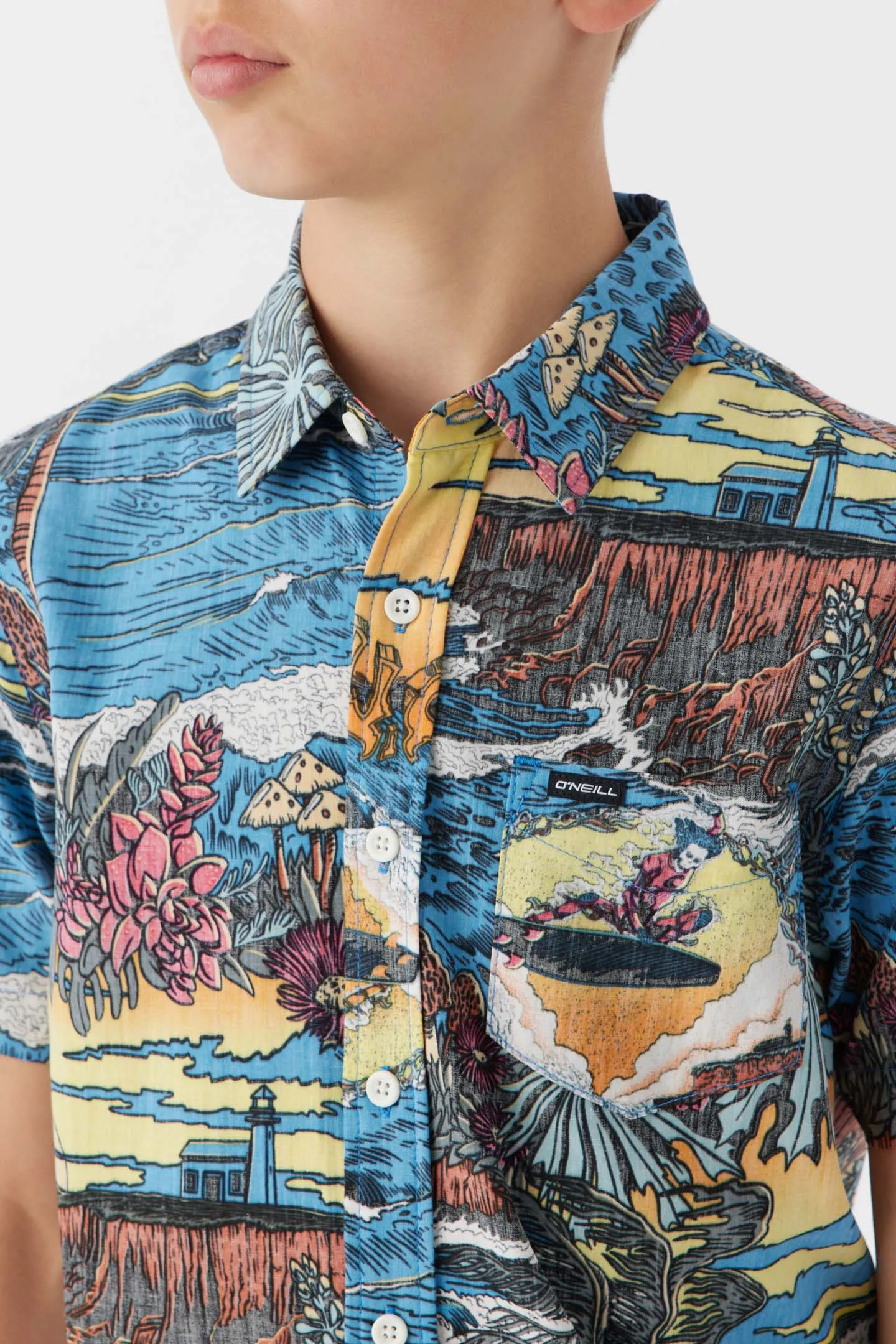 BOY'S ARTIST OASIS ECO STANDARD SHIRT sold by O'Neill product image thumbnail 3