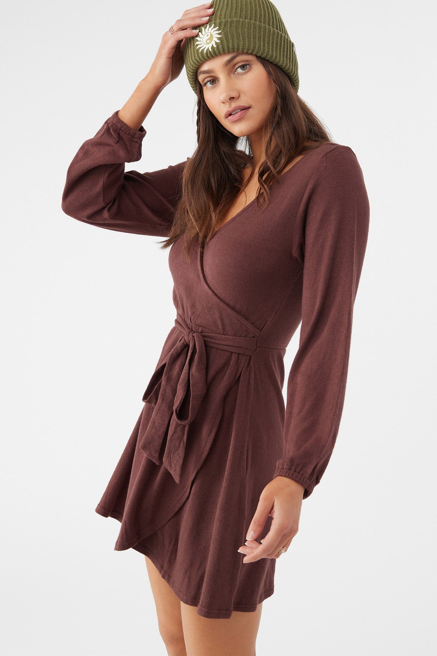 MORNINGSIDE WRAP KNIT DRESS sold by O'Neill product image thumbnail 8