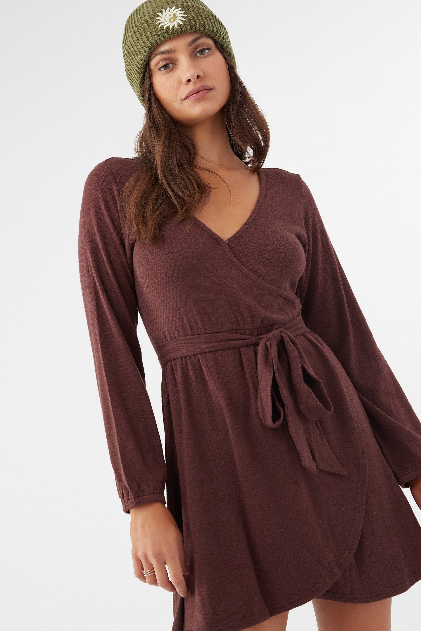MORNINGSIDE WRAP KNIT DRESS sold by O'Neill