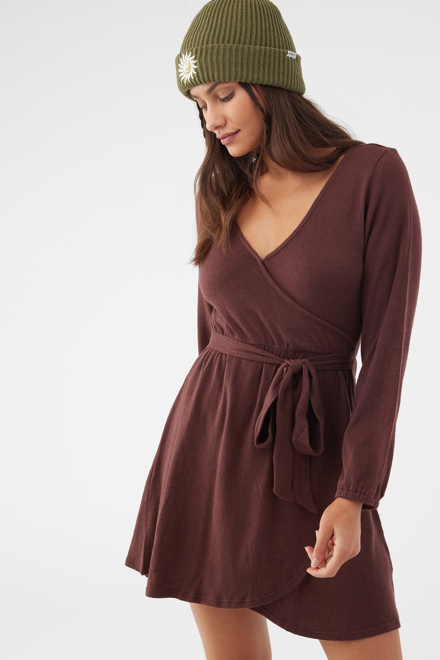 MORNINGSIDE WRAP KNIT DRESS sold by O'Neill product image thumbnail 5