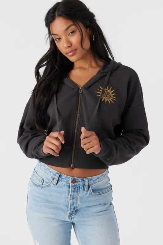 DARCIE ZIP FLEECE HOODY JACKET sold by O'Neill