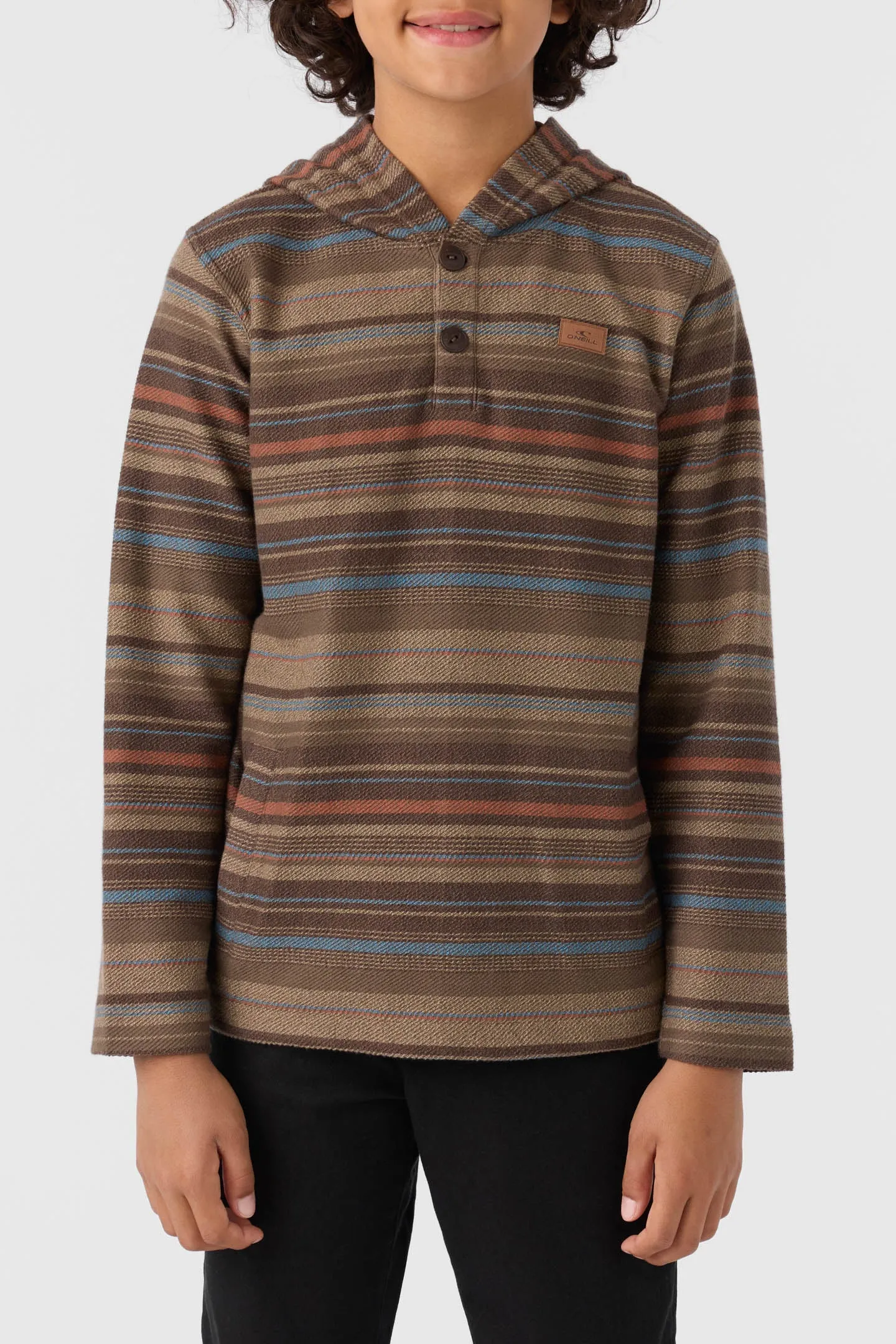 BOY'S BAVARO STRIPE PONCHO PULLOVER FLEECE sold by O'Neill product image thumbnail 2