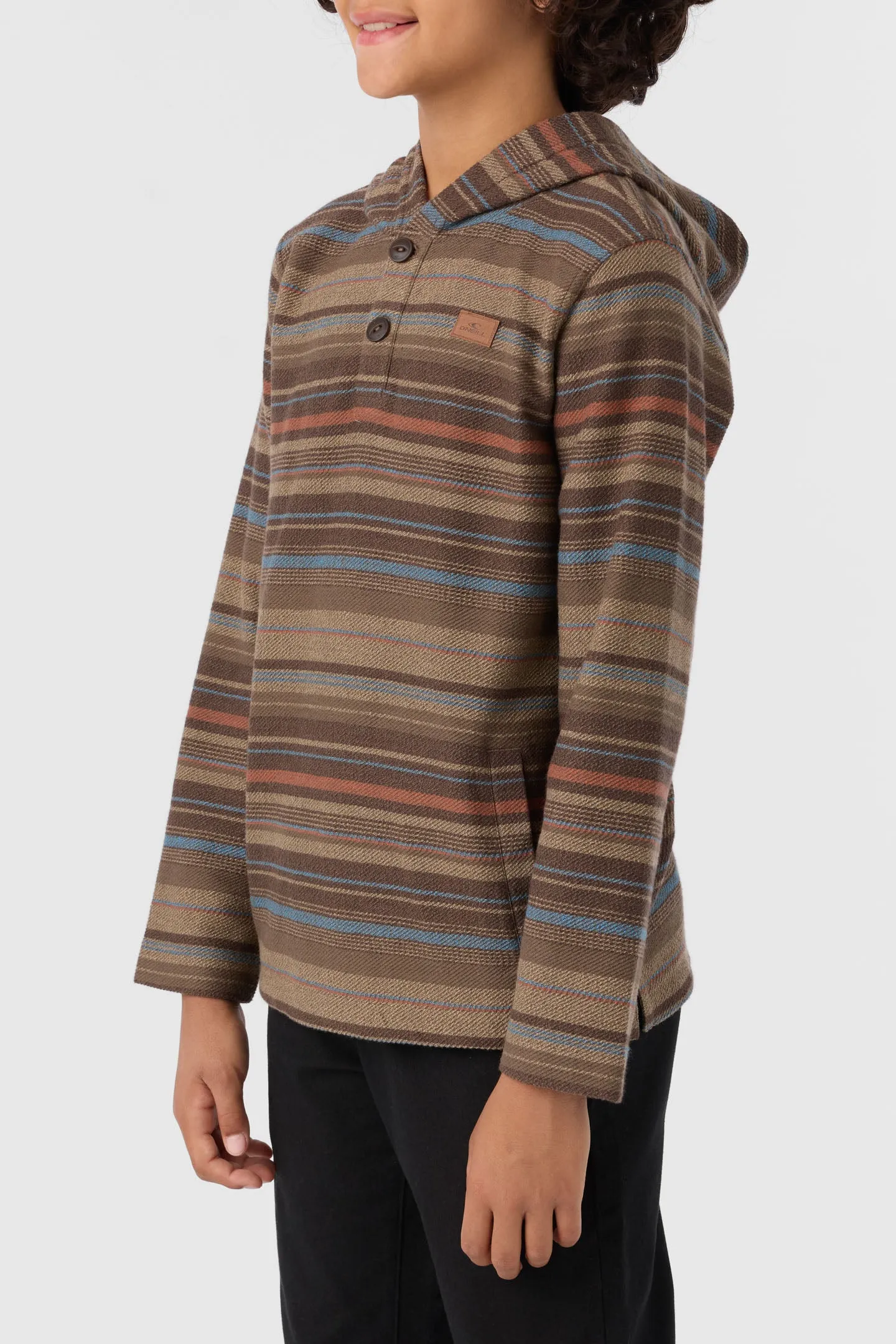 BOY'S BAVARO STRIPE PONCHO PULLOVER FLEECE sold by O'Neill product image thumbnail 4