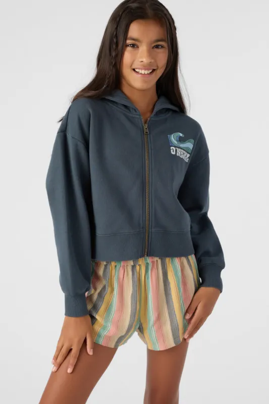 GIRL'S DARCIE ZIP FLEECE JACKET sold by O'Neill