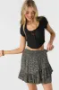 ELLA AVA DITSY TIERED MINI SKIRT sold by O'Neill