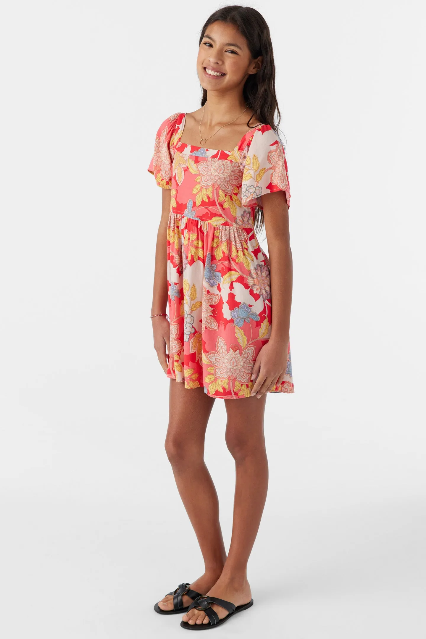 GIRL'S BECKA ANTAYLA FLORAL DRESS sold by O'Neill product image thumbnail 3