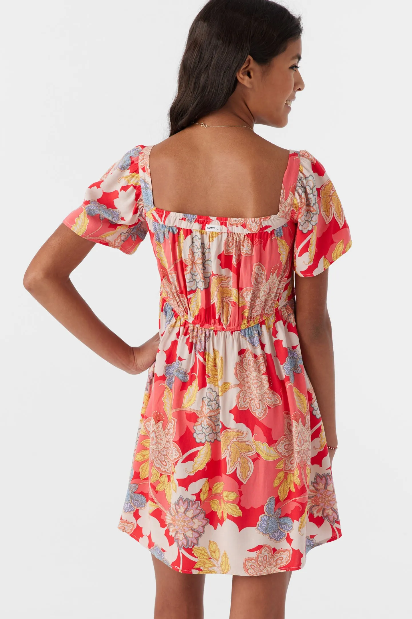 GIRL'S BECKA ANTAYLA FLORAL DRESS sold by O'Neill product image thumbnail 2